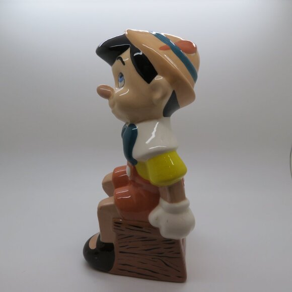 Pinocchio 9 Inch Ceramic Figurine Hand Painted Craftsmanship Collectible Disney - Picture 9 of 16